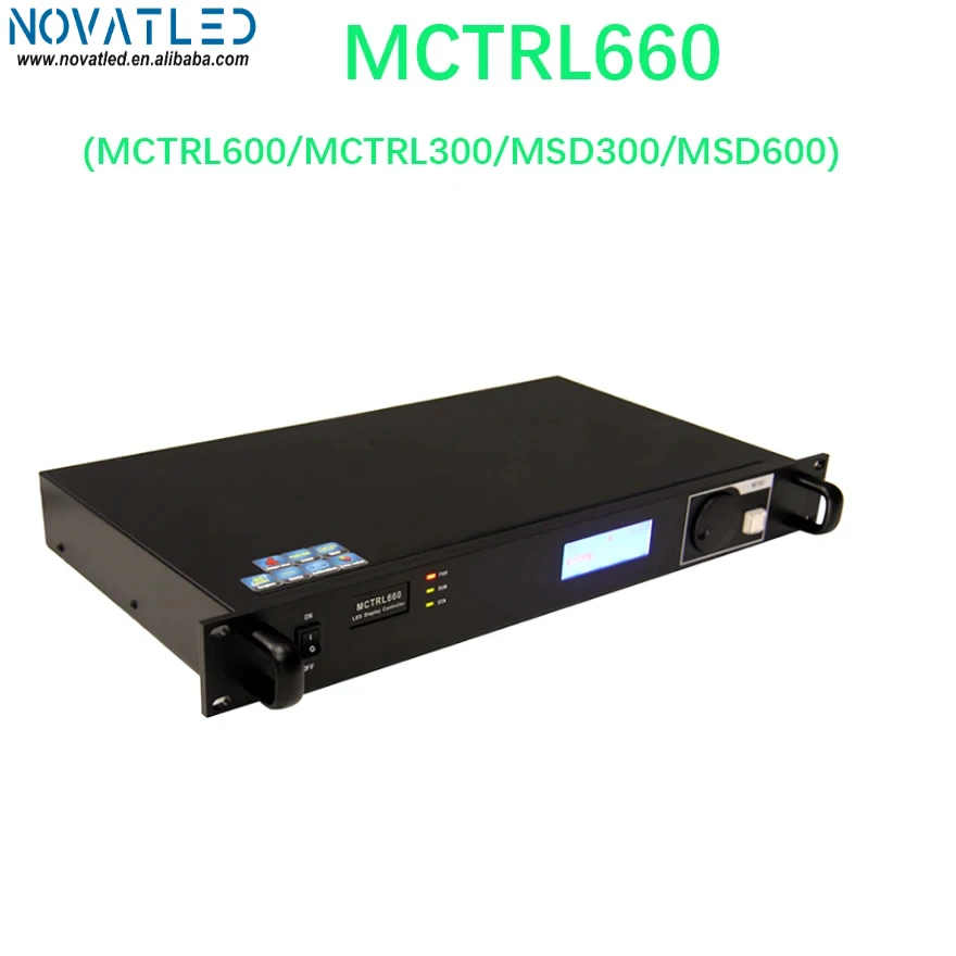 NOVA led display controller mctrl660 sending card box full color led display screen MSD300 MSD600 MCTRL300