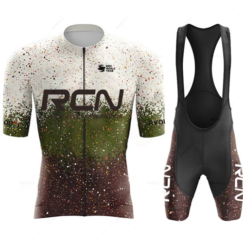 Ropa De Ciclismo 2025 RCN, recién llegado, camiseta De Ciclismo De manga corta para hombre, equipo De triatlón, Ropa De Ciclismo De carrera De montaña MTB