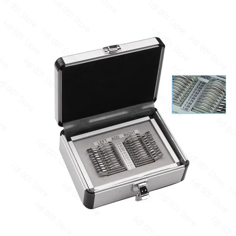 Progressive Multi-focus Test Disc Progressive Disc Metal Ring Aluminum Box Large Aperture