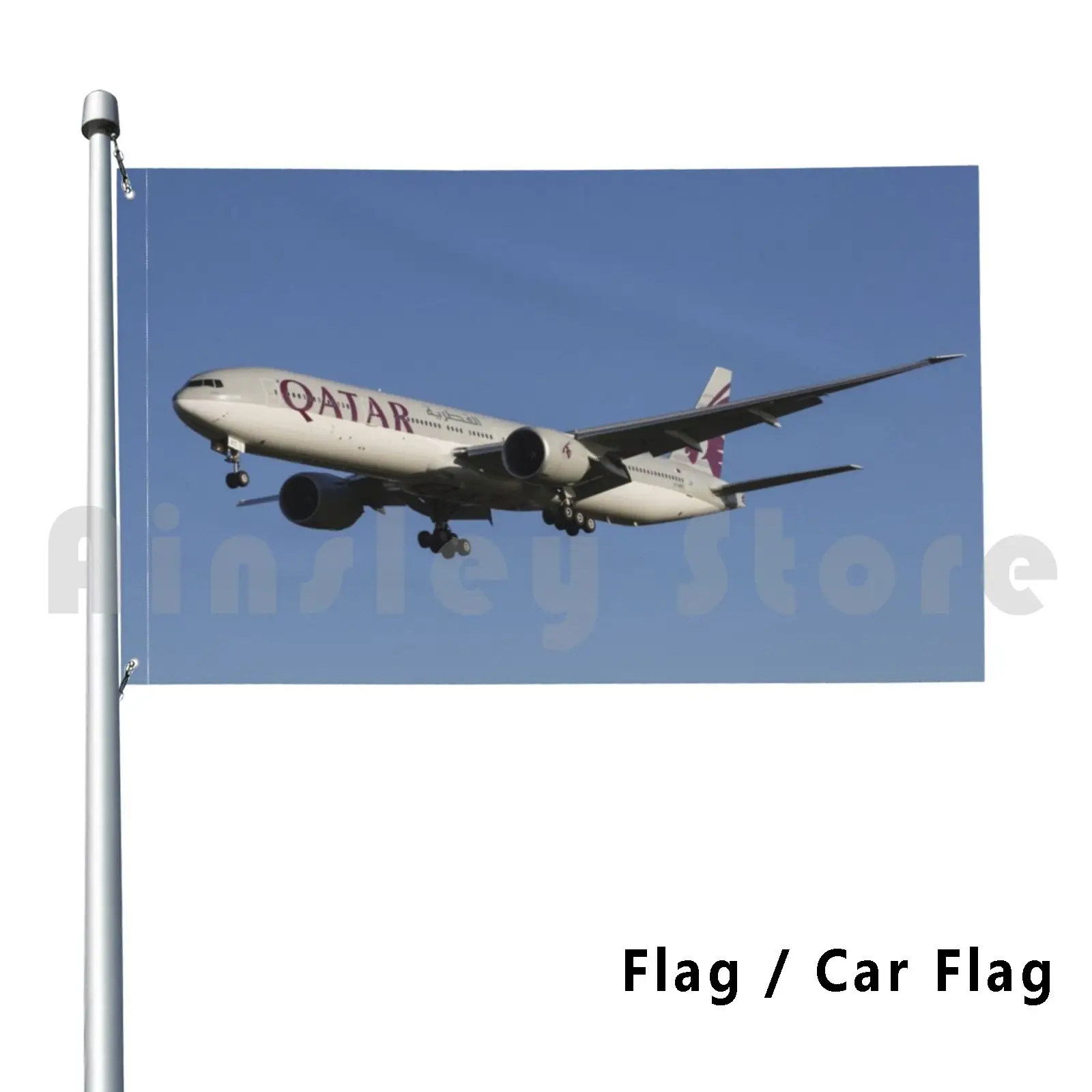 Qatar Airways Boeing 777 Outdoor Decor Flag Car Flag Qatar Airway Qatar Airway Qatar Airway Jet Qatar Airways Qatar