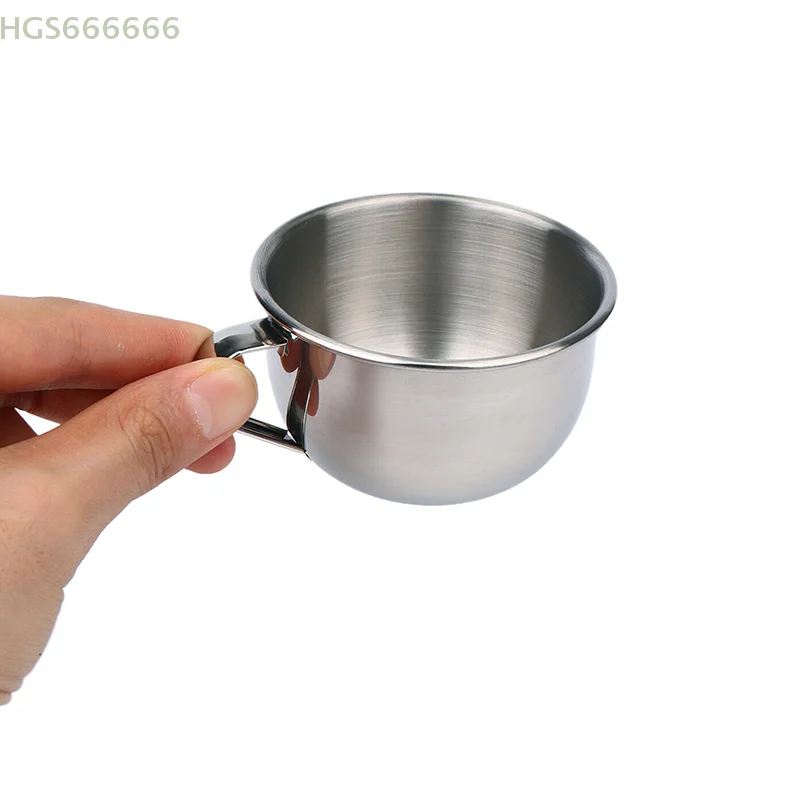 

Durable Anti Scalding Milk Coffee Mug Drinking Cup For Kids Student Drinkware 304 Stainless Steel Mini Water Cup With Handle
