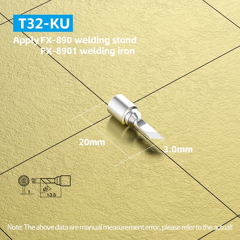 T32 soldering iron tip T32-B T32-K T32-I for HAKKO FX-890 soldering station FX8901 soldering iron special soldering iron tip