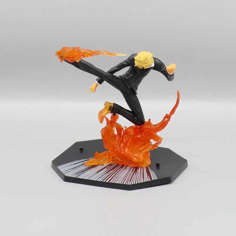 One Piece Anime Luffy Roronoa Zoro Figure Toy Sabo Portgas·D· Ace Vinsmoke Sanji Statue Action Model Dolls PVC Collection Gift image 4