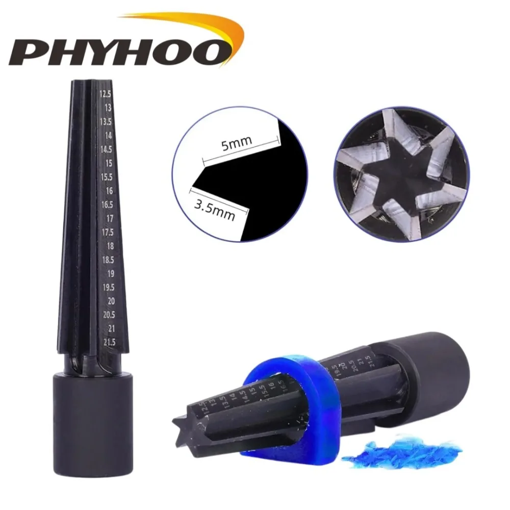 

PHYHOO 4Pcs/Set Professional Wax Ring Carving Kit with Tubes Expander and File for Jewelry Casting Tools Ring Model Design