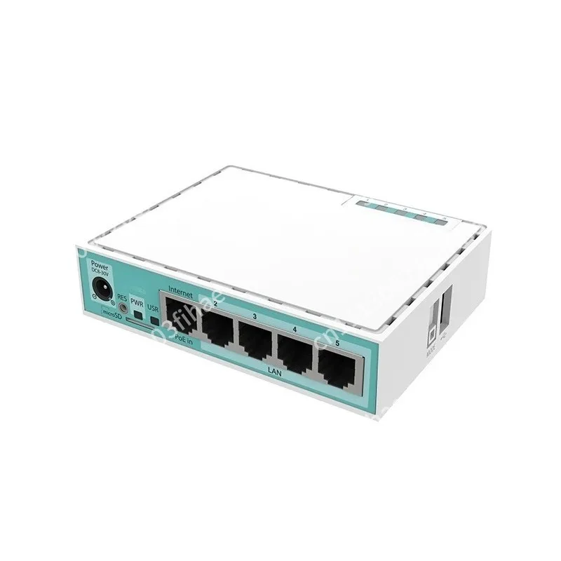 Applicable to RB750Gr3/RB750r2/E50UG Gigabit Wired Home Smart 5 Port ROS Soft Router