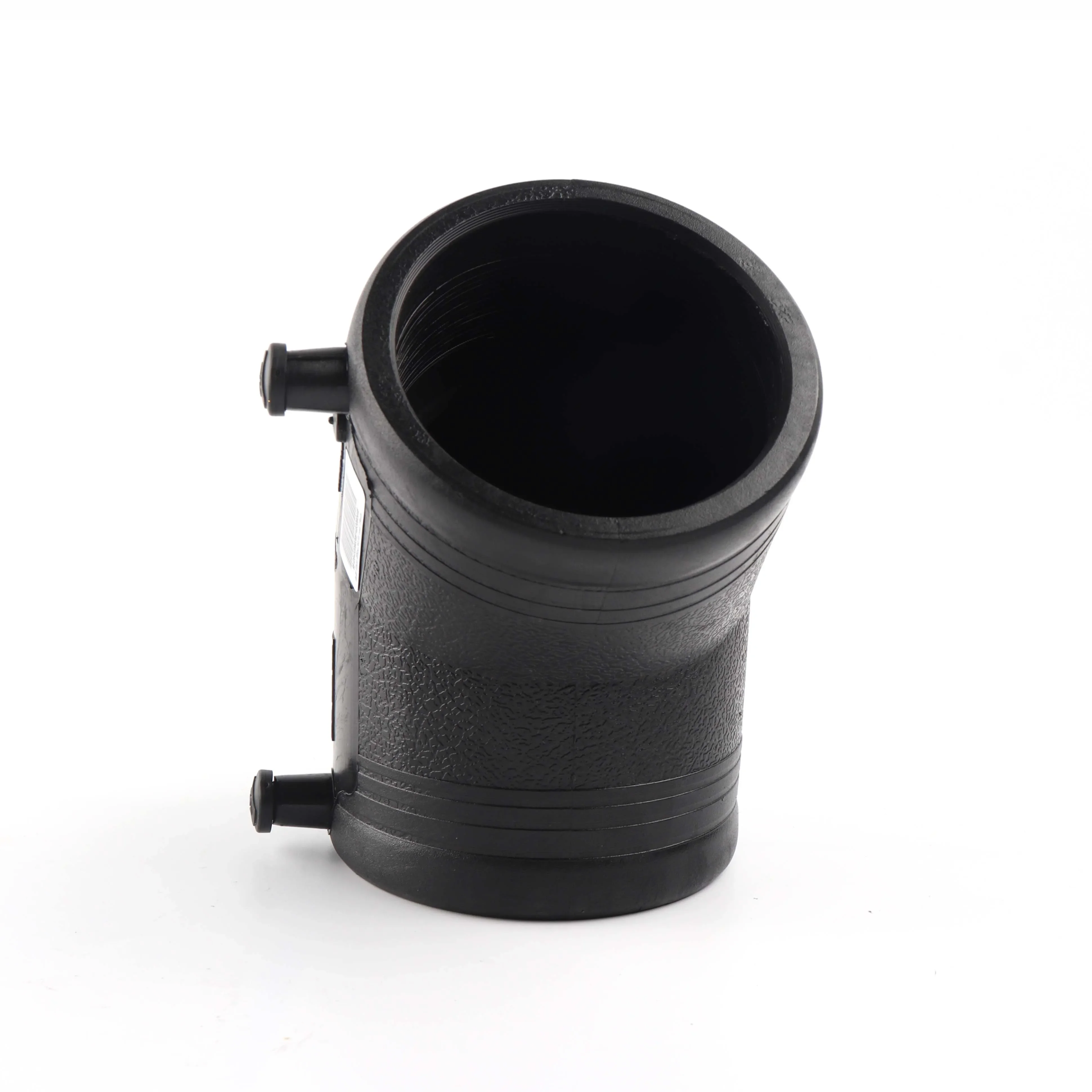 DN315 PE100 90 درجة Pe اتصال Electrofusion الكوع المحملة المخفض تجهيزات أنابيب Hdpe بالتنقيط البيع المباشر #6