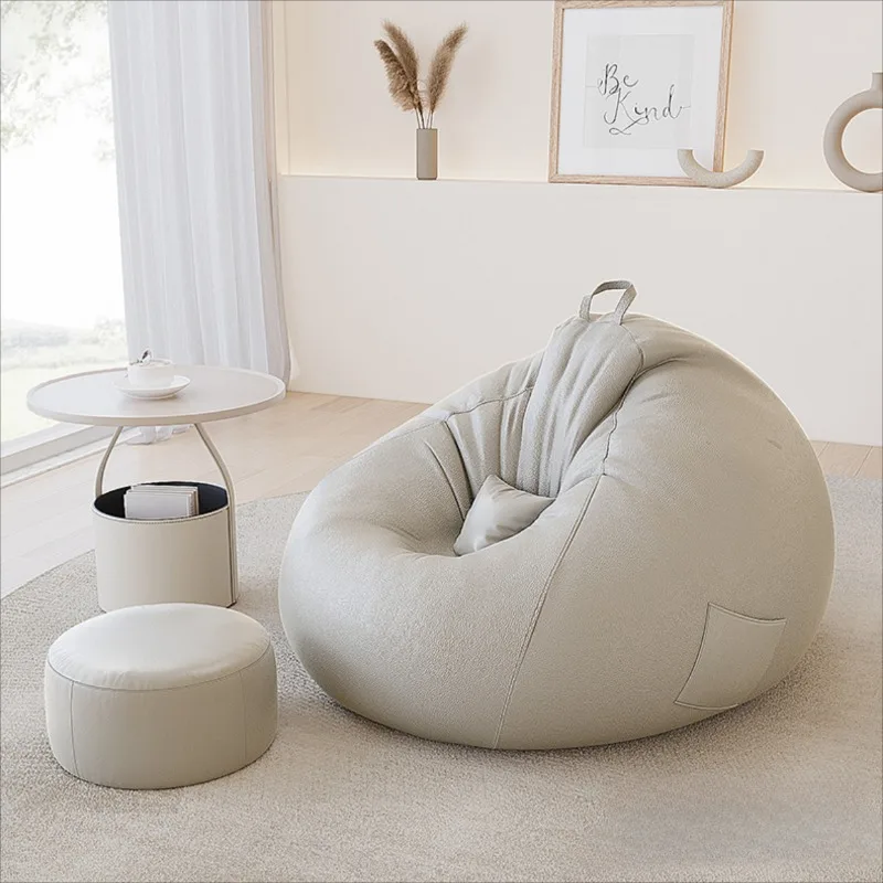 High Quality Customized Living Room Sofas Small Family Organizer Unusual Tatami Bean Bag Sofas Unique Soft Divano Home Furniture