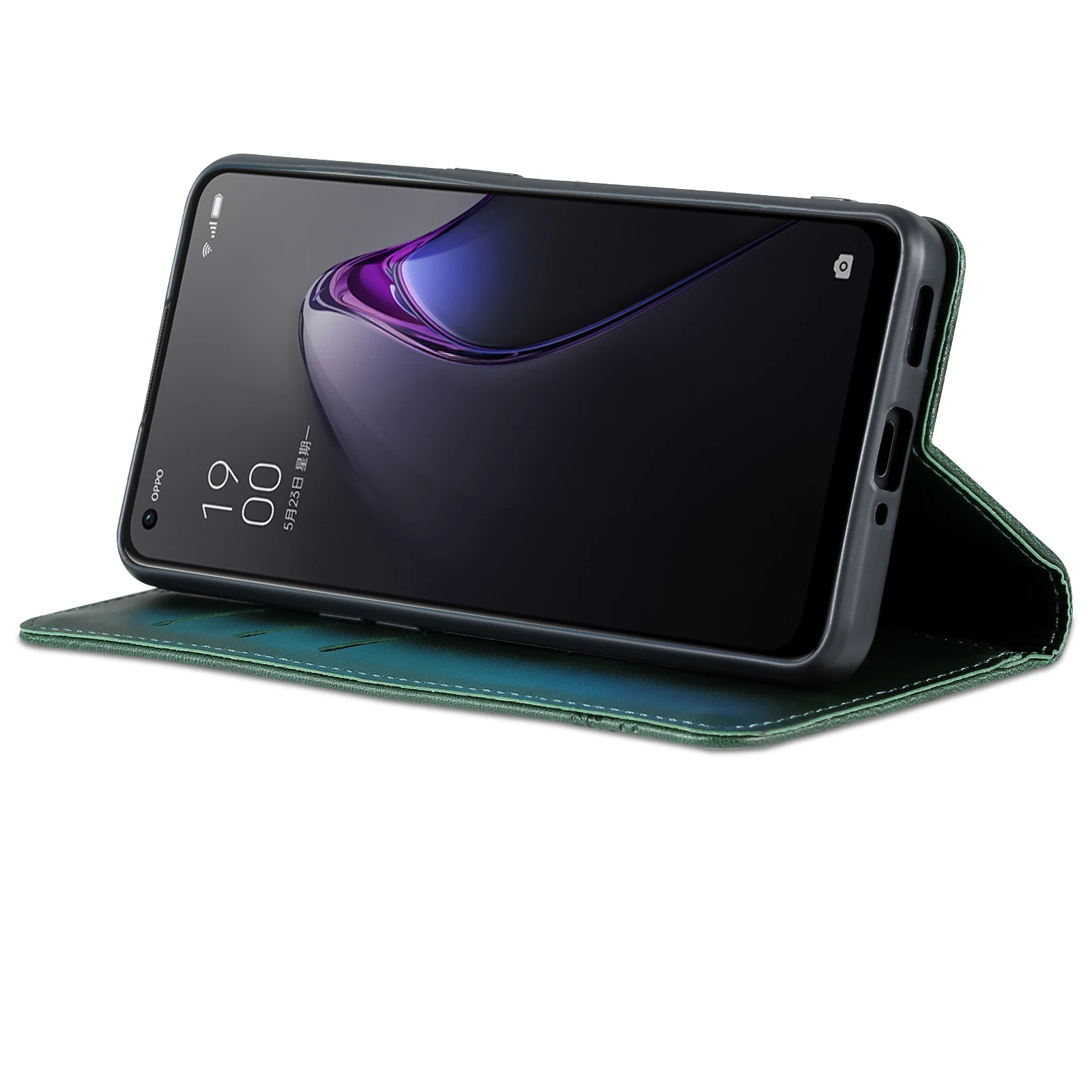 محفظة جلدية فليب جراب هاتف ل ممن لهم رينو 8Pro 8 لايت 7SE 7Pro 6Pro 5K 5Pro 5 لايت 4Pro 4SE 3Pro 7Z 6Z 5Z 4Z 5G غطاء وقائي