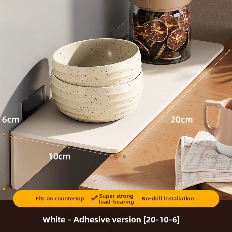 Table Extension Board for Kitchen Fridge Gap Cover No Drilling Magnetic Countertop Extension Panel for Iron Surfaces 40x10x6cm