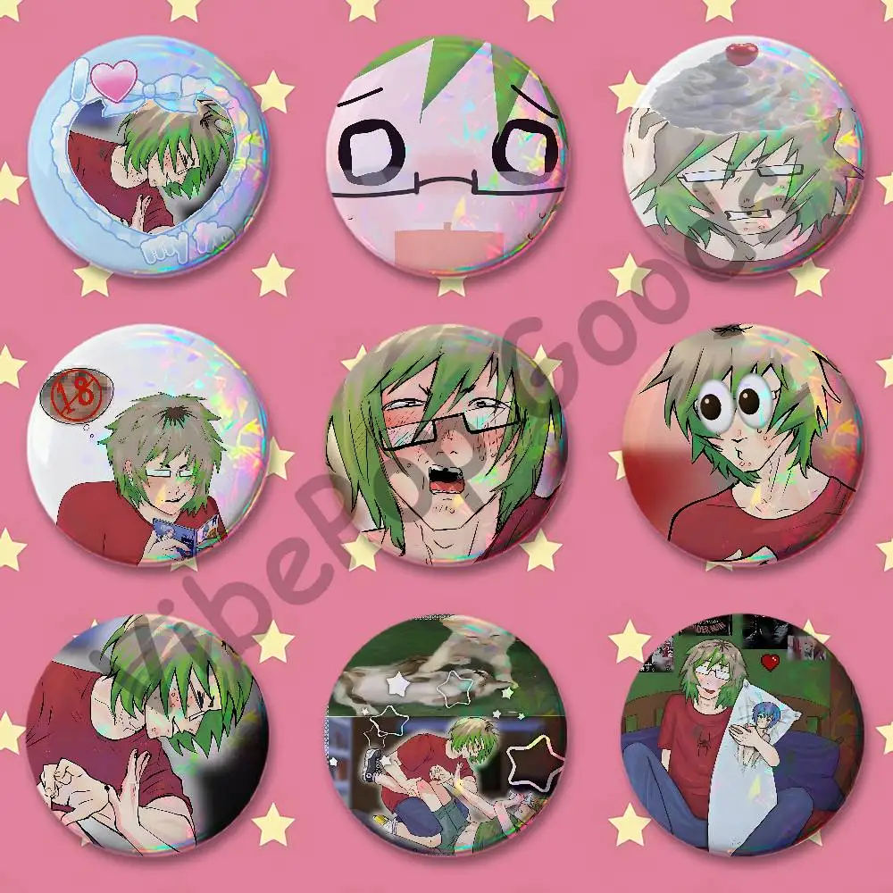 Artist Alley Fan-made Merch Custom Badges 75mm 44mm 25mm 32mm 58mm Collect Gifts Large Oswaldo ooking For You