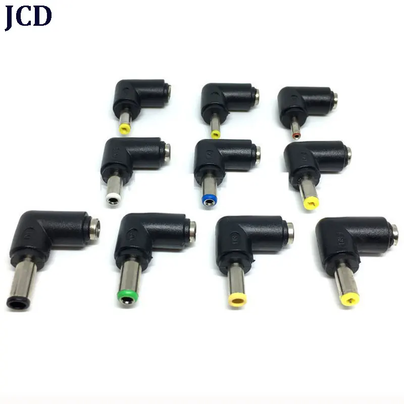 

10/5/3/1PCS DC5.5*2.1 Female to 5.5*2.1 5.0*3.0 5.5*2.5 4.0/4.8*1.7 5.5*1.7 3.5*1.35 mm Male Power Jack DC Plug Laptop Connector