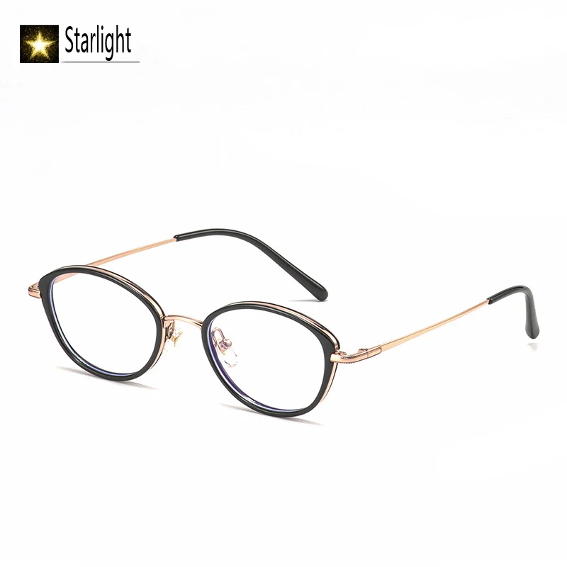 

Ультралегкая оправа для очков «кошачий глаз», женская оправа для очков с защитой от синего света, женская и мужская оправа для близорукости по рецепту, художественная близорукость, 138 мм