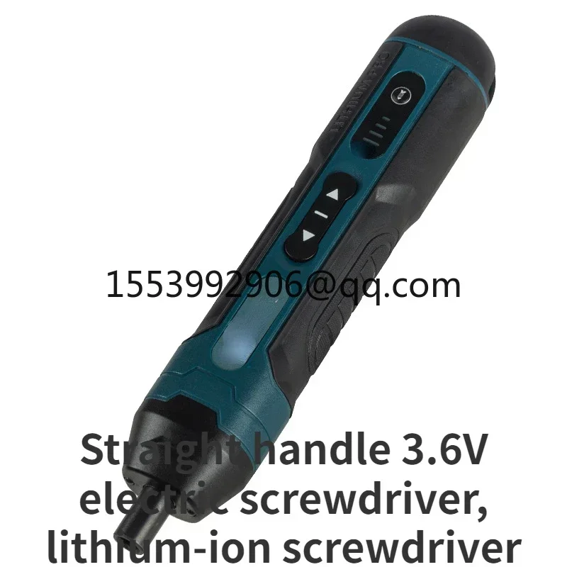 Straight shank 3.6V electric screwdriver lithium battery electric screwdriver