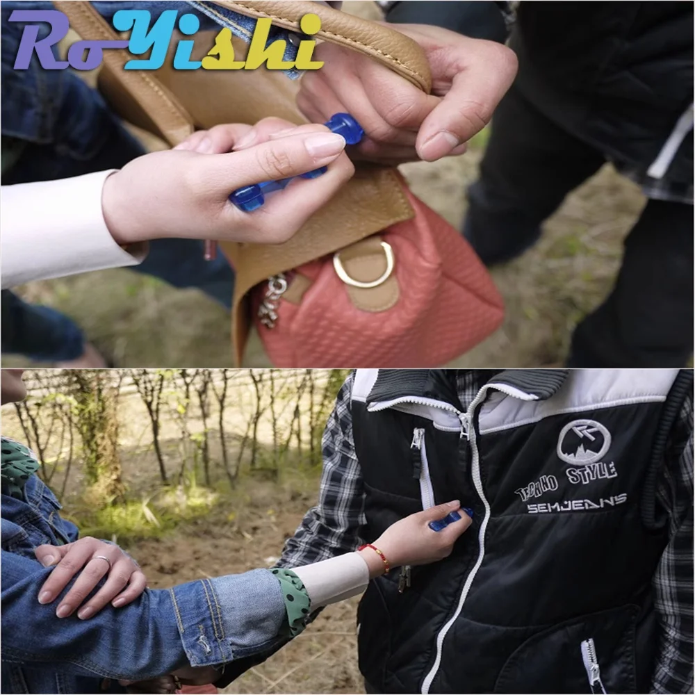 Outdoor Camping Personal Self Defense Stinger Drill Protector, Teenagers Women Safety Survival Self Defense Stinger Drill Tool