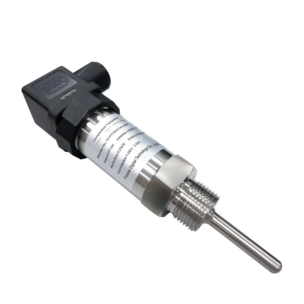 Tzone 4/3/2 wire RS485 Voltage Current PT100 Temperature Transmitter Resistant Transducer