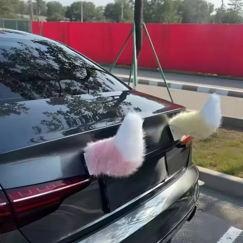 

Remote Control Electric Tail Realistic Versatile Car Wagging Moving Tail Self-adhesive Rechargeable