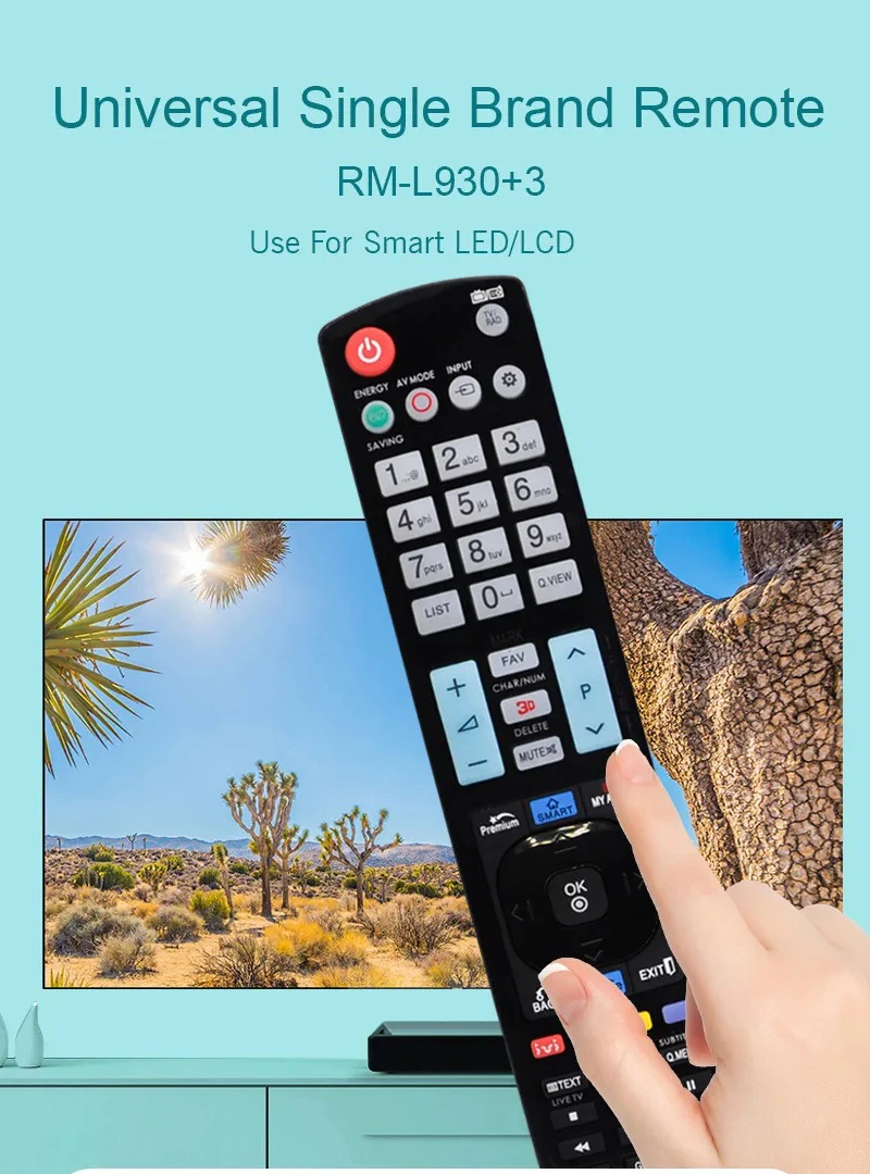 Universal Remote Control LCD TV Remote Control AKB 73756565   IR-Fernbedienung für TV-Projektor HiFi-Fernbedienung 19LV2500, 22LK330