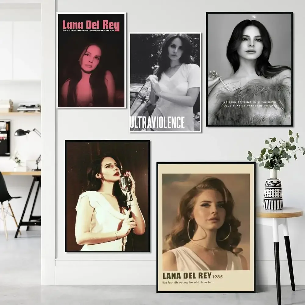 1pc Lizzy Grant Lana Del Rey   Poster Wall Sticker Bedroom Bedside Decoration Modern Art Indoor Hanging Painting