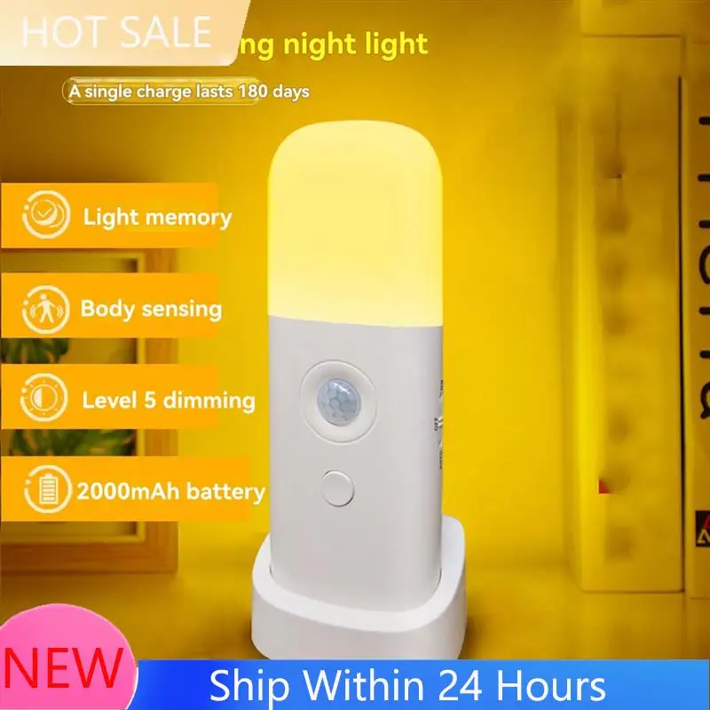 

A78K New Motion Sensor Night Light, Dimmable LED Night Light, Suitable For Bedroom Corridor Lighting