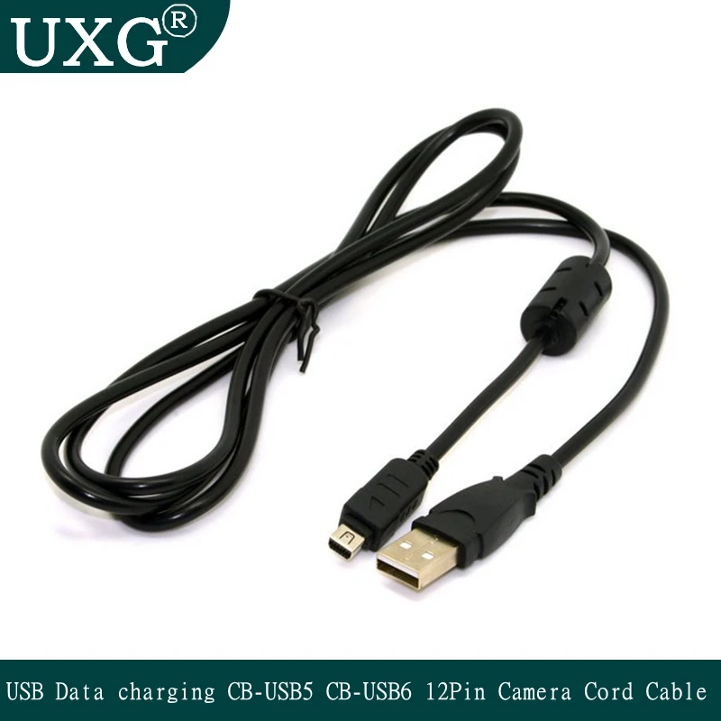 

Applicable to Olympus digital camera USB data cable CB-USB5/CB-USB6 12P USB 12pin E330 E-410 E-510 E520 U790 U800 FE120 FE130