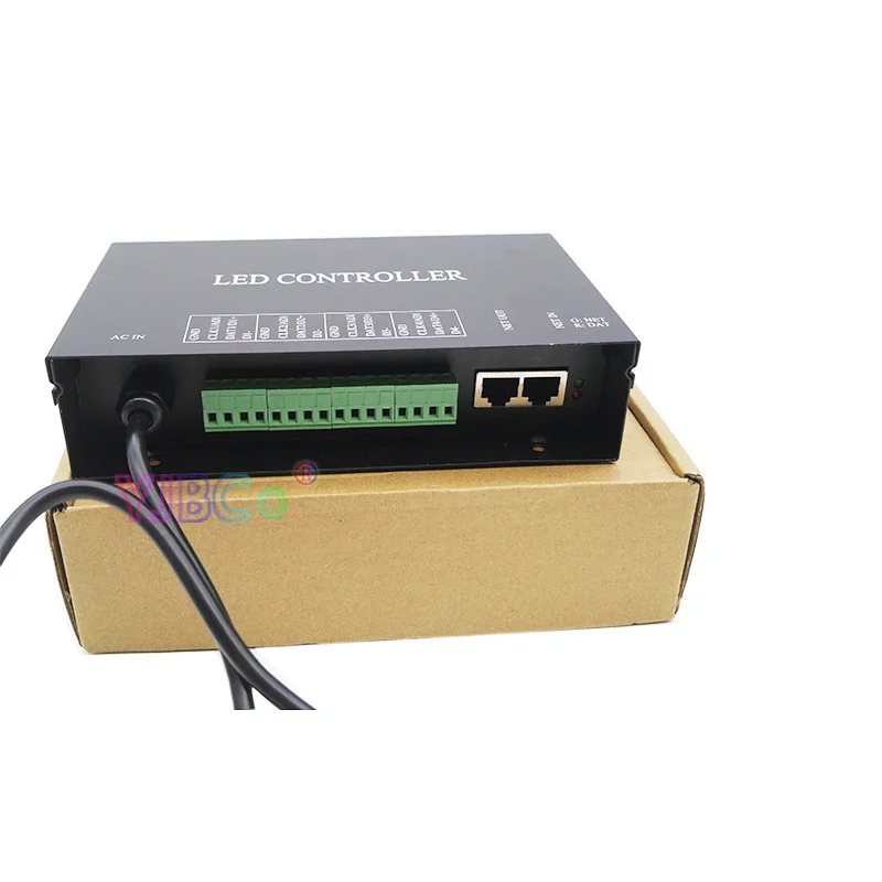 H802RA 4 Ports 4096 Pixel Artnet Eternet zu SPI Pixel Controller AC 110 V-220 V Unterstützung MADRIX
