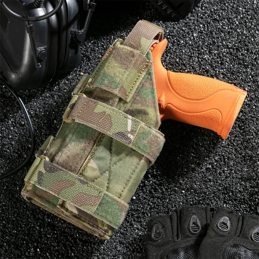 Tactical Left Hand Gun Holster Glock 17/18/19 Gun Case Adjustable Pistol Holster Mag Pouch Outdoor Hunting  Accessories