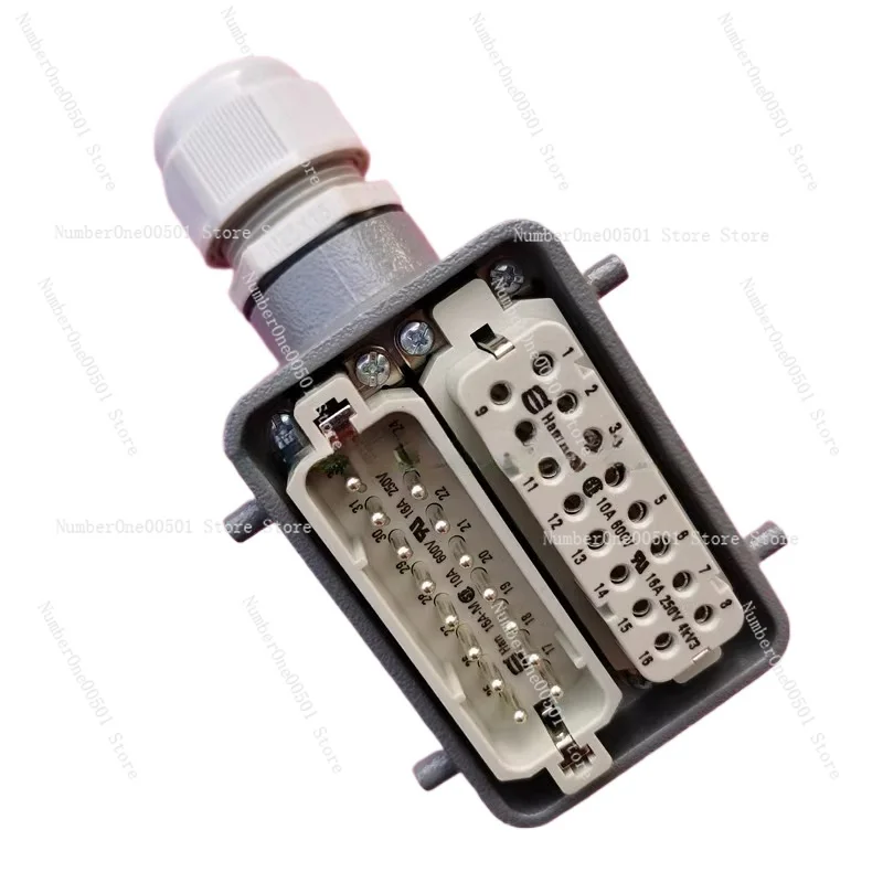 

Connector 09200162612 male plug HAN-16A-M precision small P16A/250V