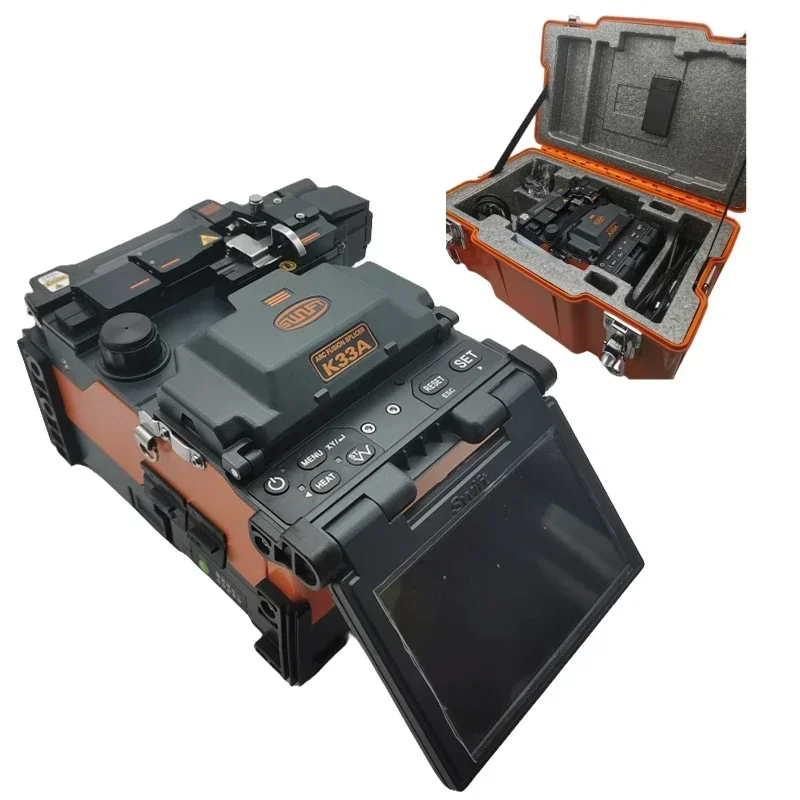 Компактный/прикрытый Swift K33a Fusion Splicer Ilsintech Fusion Splicer Swift K33a с аккумулятором большой емкости 6000 мАч
