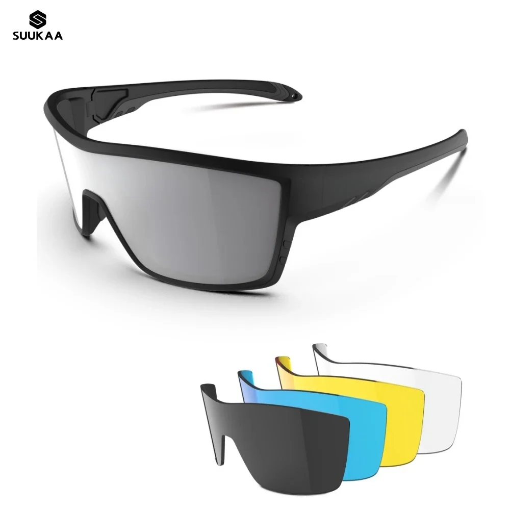 

Outdoor Sport UV400 Cycling Glasses for Men and Women, Running Riding Fishing Sunglasses, MTB Road Bike Goggle, Bicycle Eyewear,