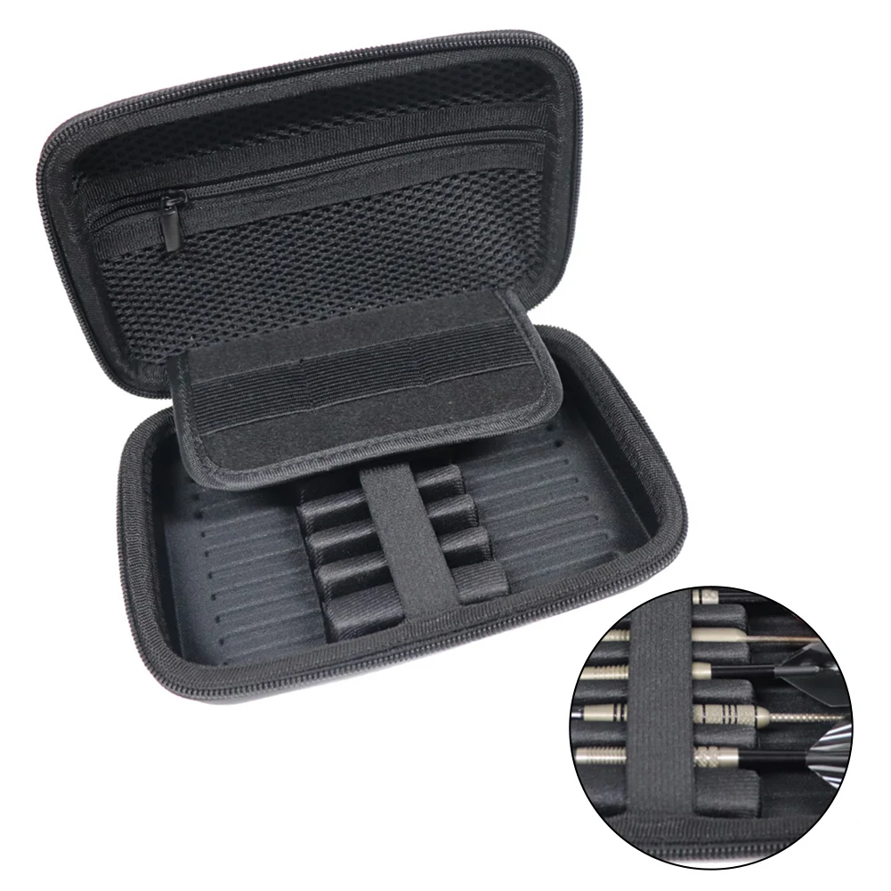 

1pcs EVA Darts Case Organizer Travel Storage Bag With Inner Support Base For Steel Tip Soft Tip Professional 6 Darts Storage Bag