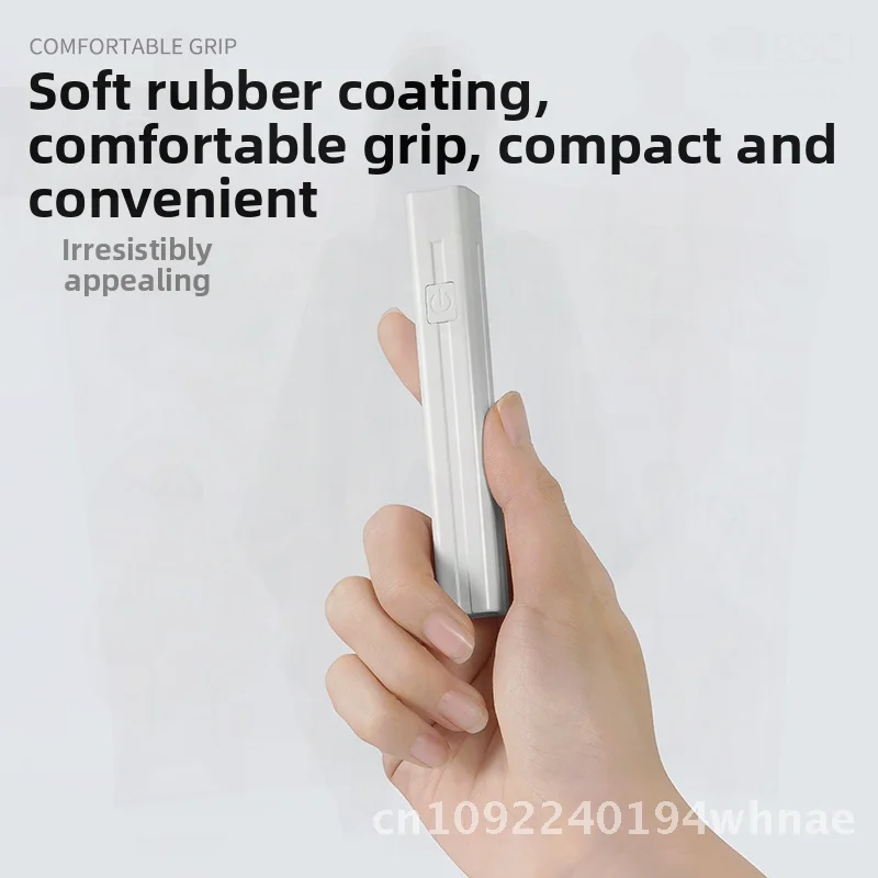 Draagbare mini-nagelkunstlamp - Handheld fototherapielicht voor manicure met stroomopslag Alles-in-één kleine nagelkunstmachine