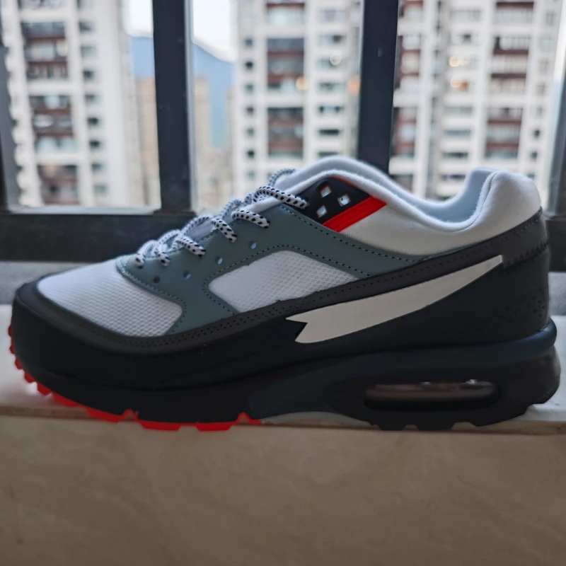Reebok 2025 New Men and Women Running Shoes Sport Grey Black White Male