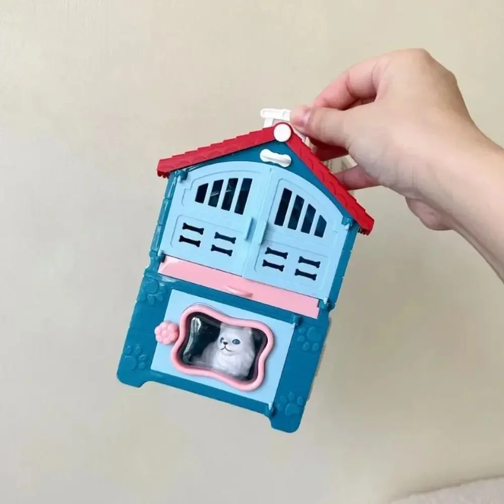 

Decoration Puppy Cat Scene Playing Toys Supermarket Interactive Play House Cute Merchant Pretend Toys New Year's Day