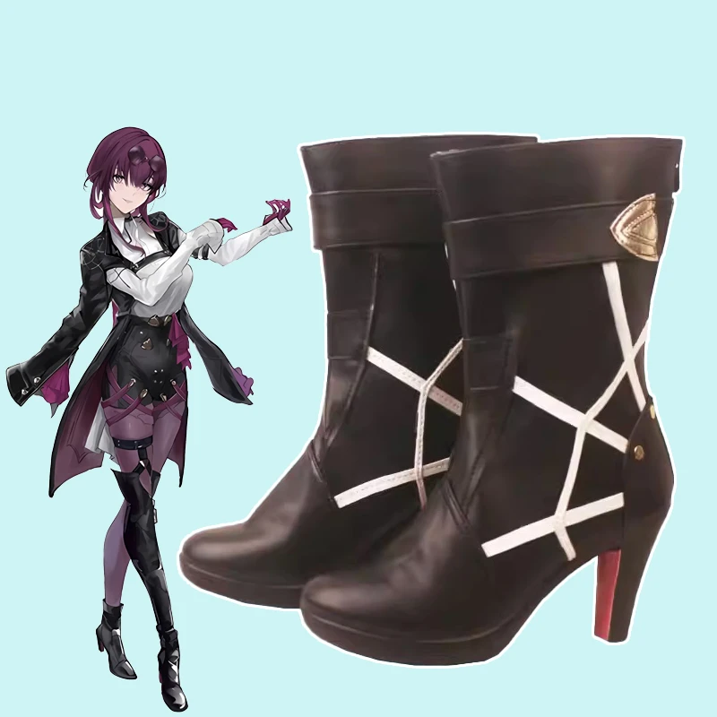 

Kafka Cosplay Shoes Anime Honkai: Star Rail Role Play Boots Support Customization