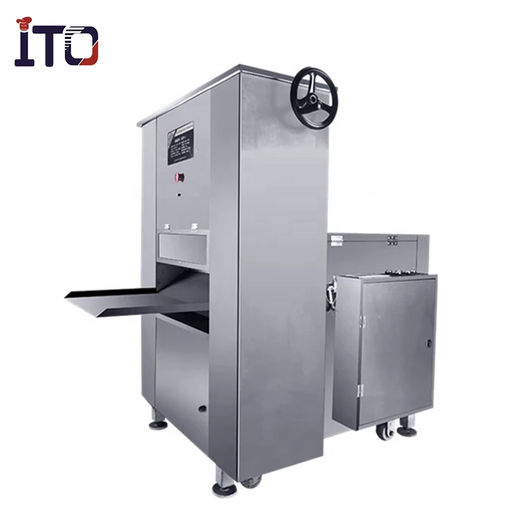 Powerful meat cutting machine commercial vertical meat electric slicer cutter machine