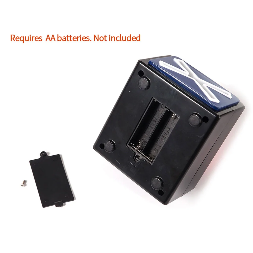 

Game Answer Buzzer Electronic Sounding Device Squeeze Sound Box Shown Button Party Tools Supplies Durable Practical Light