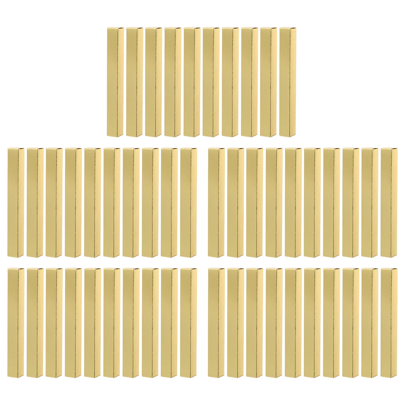 

50 шт. коробок для упаковки помады, бумажные подарочные коробки для хранения, футляры для блеска для губ, упаковочные коробки для бальзама для губ