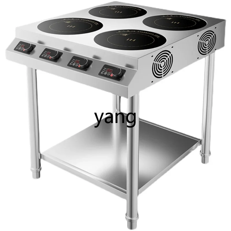 

ZL multi-head induction cooker commercial multi-stove electromagnetic cooker with shelf tinfoil