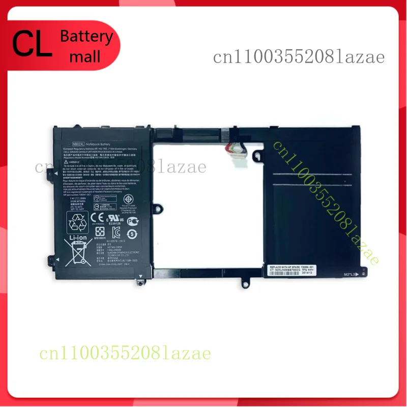 

original battery NB02XL for HP TPN-Q128 11-h000 11-h100 x2 PC Series HSTNN-YB5K