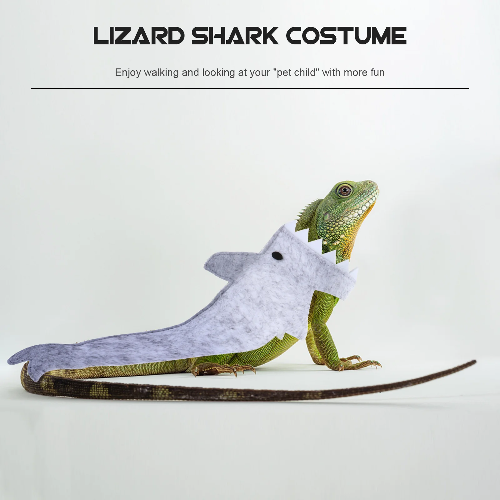 

2Pcs Lizard Outfit Party Pet Ornament Stylish Comfortable Suit for Weekend Gatherings Cosplay Events Gift for Reptile Lovers