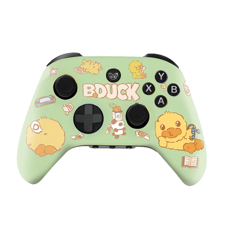 SOUNDFOX Yellow Duck Multi-Function Wireless Bluetooth Game Controller, Vibration & Gyroscope, for PC Computer Tablet