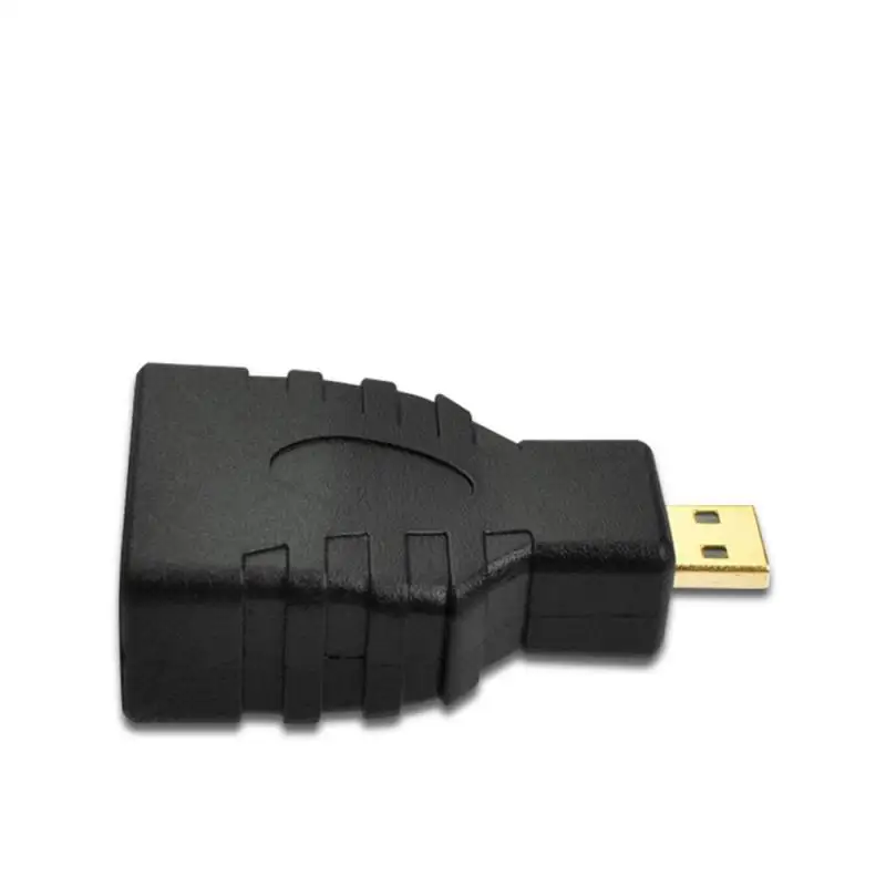 1 Uds. Adaptador genérico Micro HDMI-M a HDMI-F Compatible con Micro HDMI tipo D a HDMI adaptador de convertidores hembra para Microsoft