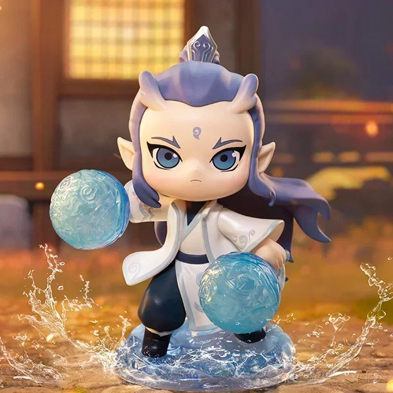 

POP MART NeZha2Born Bonds Series Kawaii Anime Action Figure Blind Box - Surprise Mystery Gift for Girls Collectible Dolls