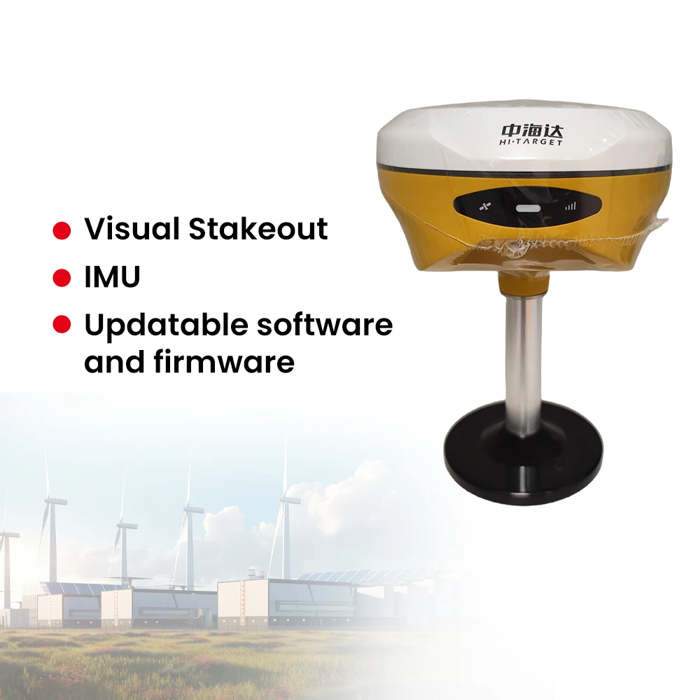 

Hot Selling Hi-target V300/V500 Rover With 1408 Channel GPS RTK GNSS RTK And Ihand55 Controller RTK