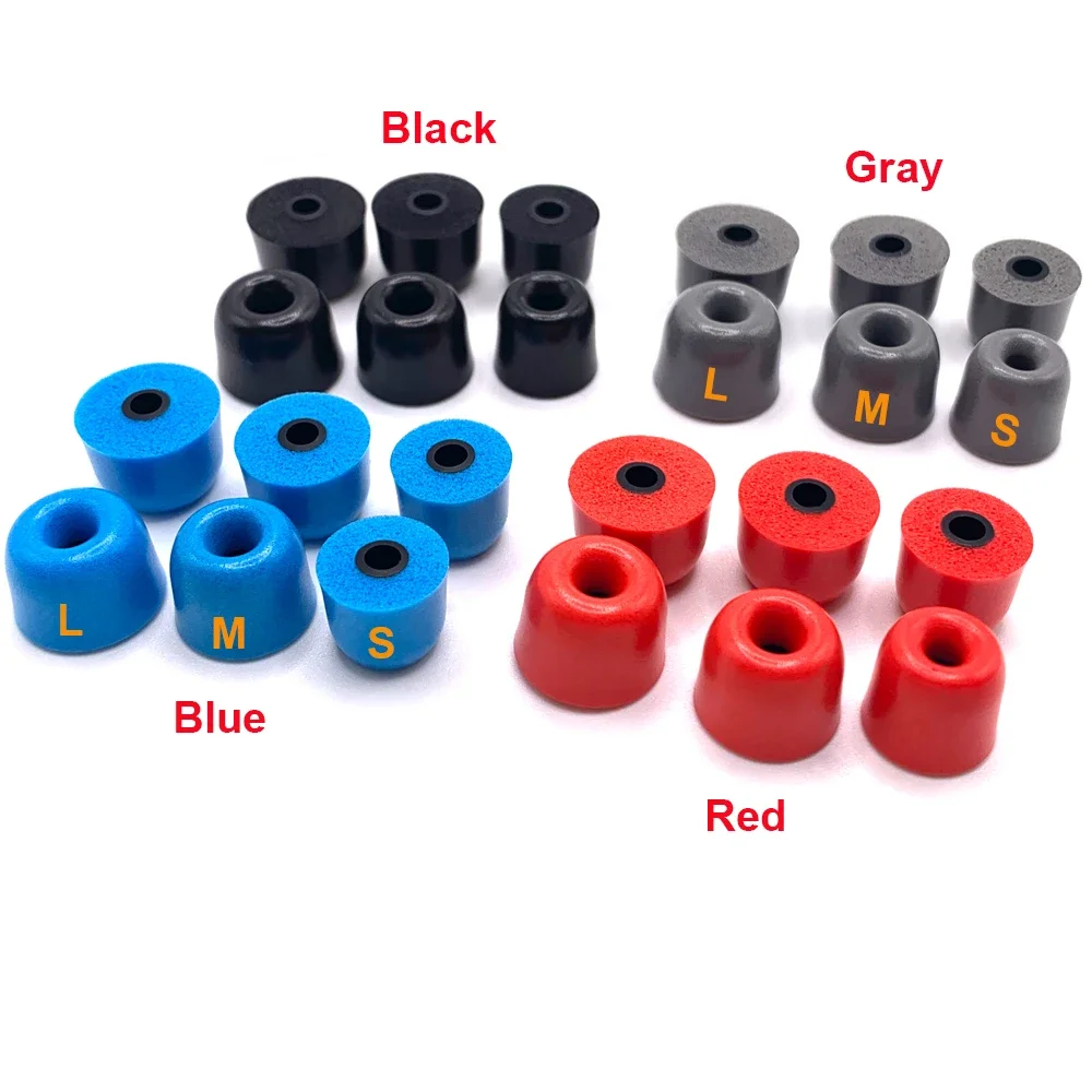 20Pairs ANJIRUI T100 Memory Foam Ear Tips Compatible with Shure SE215 SE315 SE535 SE425 SE846 Westone HF5 Headphones Ear Pads