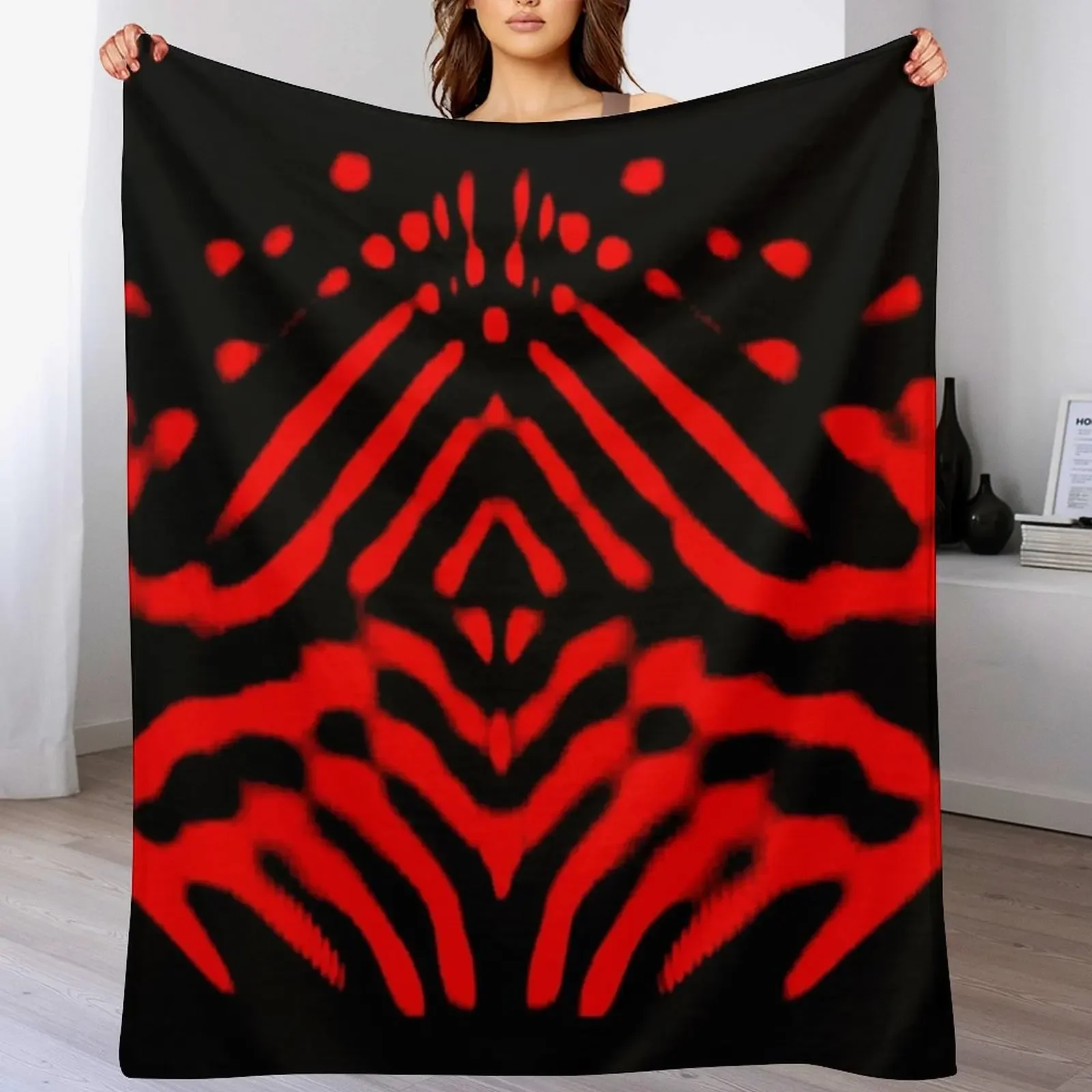 I Cross The Void Beyond The Mind Throw Blanket Warm Comfortable Blanket Gift for Parents Friends