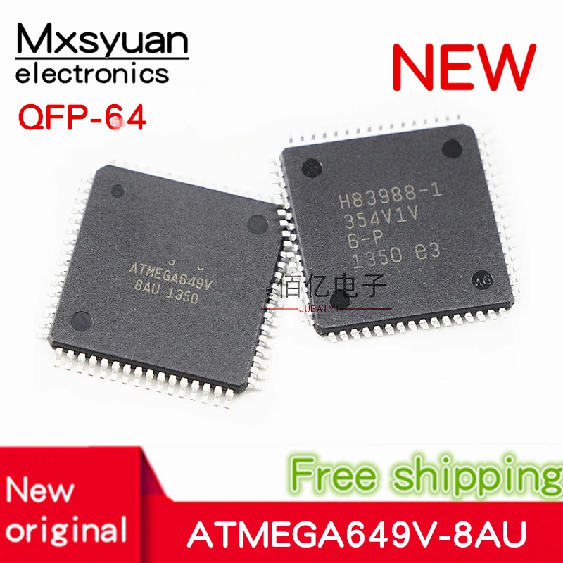 5pcs~20pcs/LOT ATMEGA649V-8AU ATMEGA649V QFP64 New original