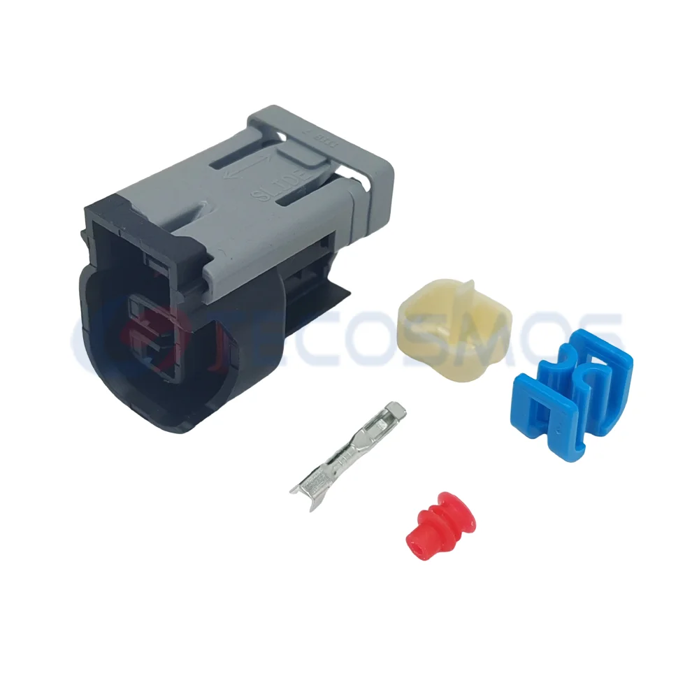 2 Pin waterproof connector Fuel injector plug 15305086 Engine System EFI For Buick Regal Lacrosse Excelle GL8 Chevrolet Malibu