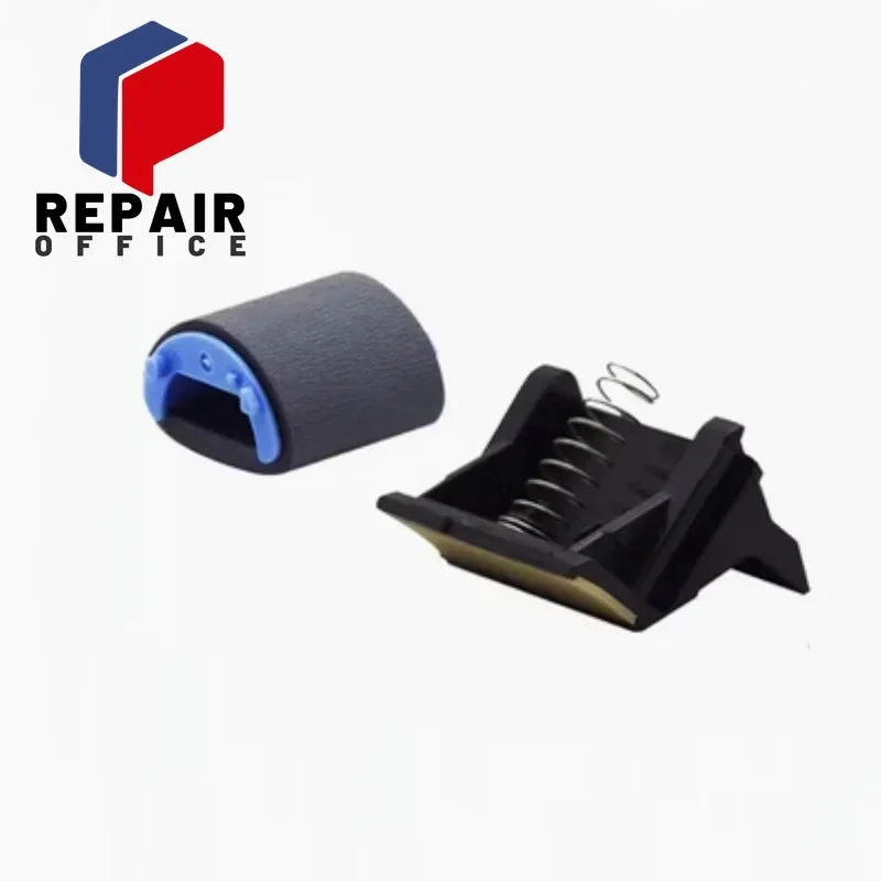 1SETS Paper Jam Roller Kit for HP LaserJet 1010 1012 1015 1020 3020  Maintenance Pickup Roller RL1-0266 Separation Pad RM1-0648