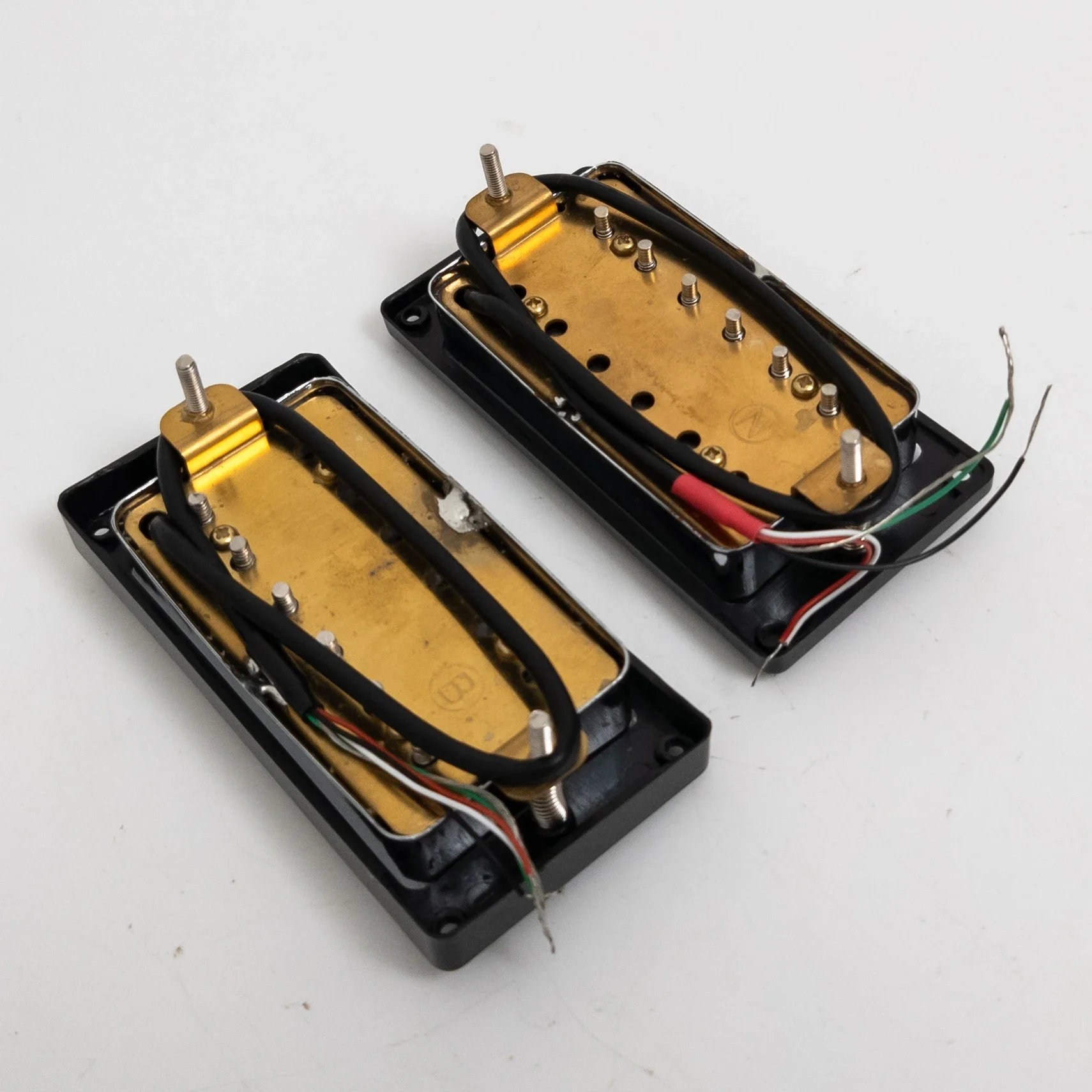 مجموعة ويلكنسون هامبوكر بيك اب 4C مغناطيس سيراميك مع 2V2T مجموعة أدوات تسخير كاملة للجيتار الكهربائي طراز LP #6